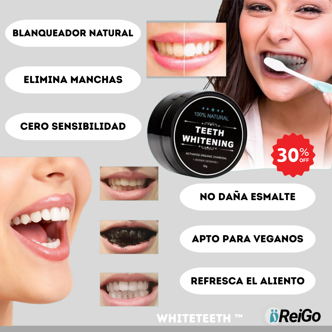 WhiteTeeth™ - Adiós a los dientes amarillos sin dañar el esmalte